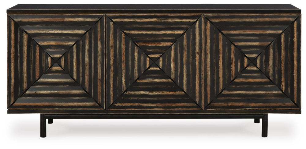 Fair Ridge Accent Cabinet - Black (4)