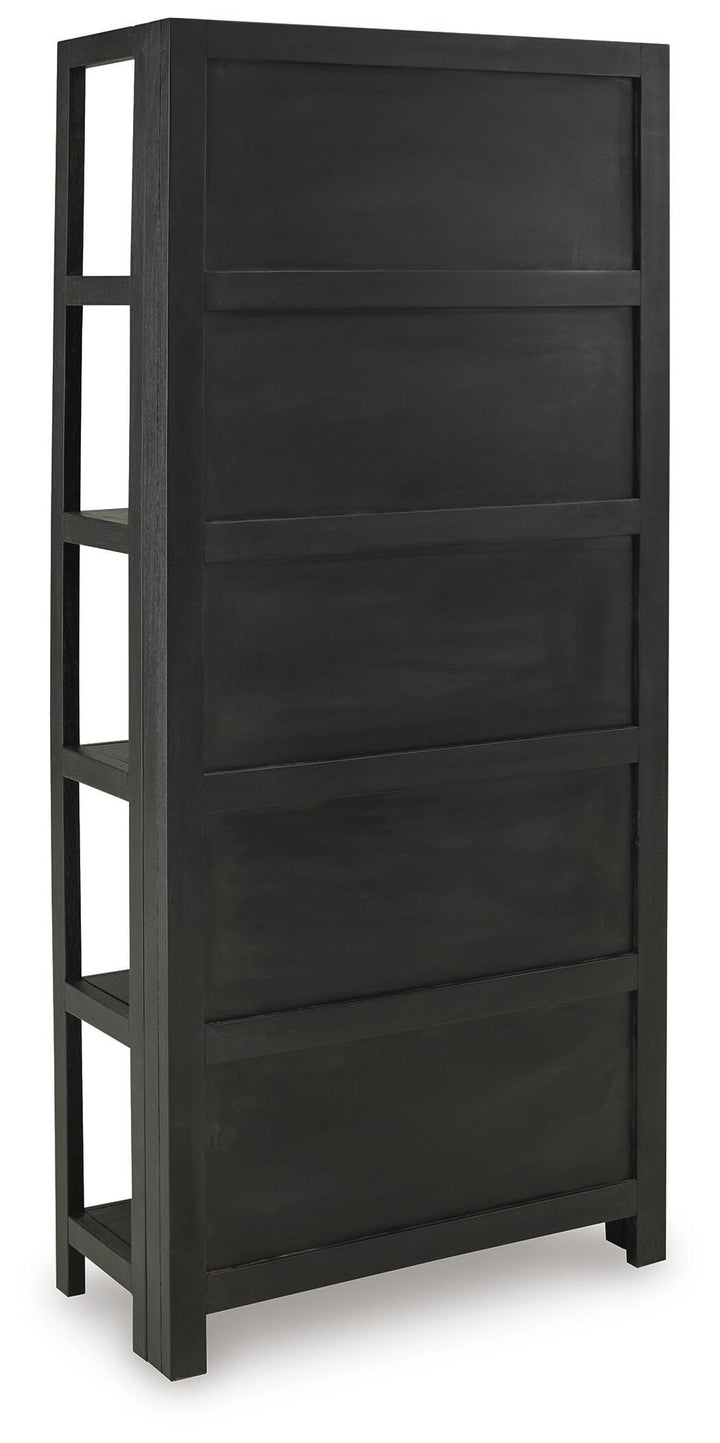 Abyard Bookcase - Black (4)