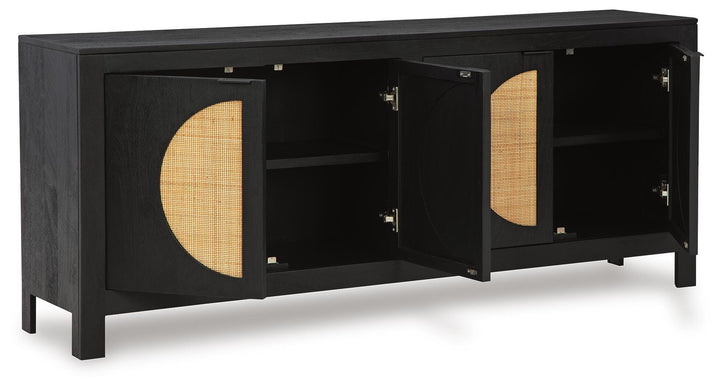 Cliffiings Accent Cabinet - Black (3)