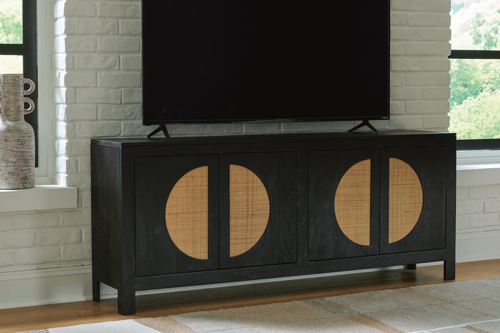 Cliffiings Accent Cabinet - Black (6)