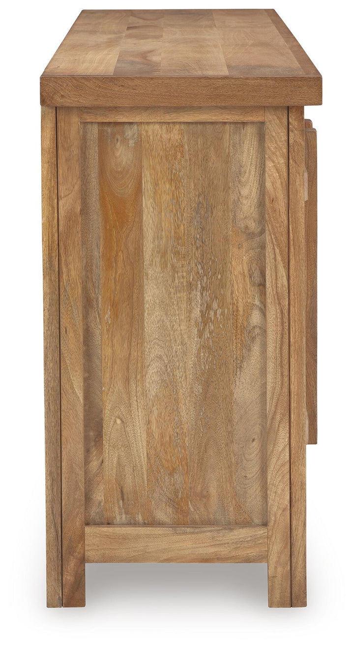 Dresor Accent Cabinet - Light Brown (5)