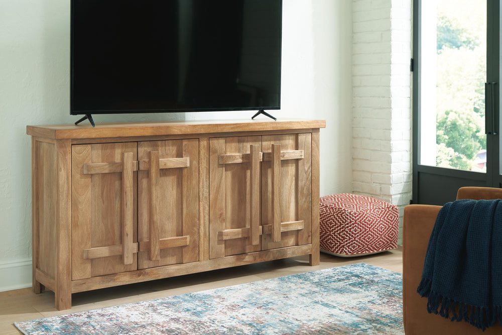 Dresor Accent Cabinet - Light Brown (6)