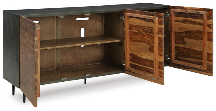 Darrey Accent Cabinet - Dark Brown (3)