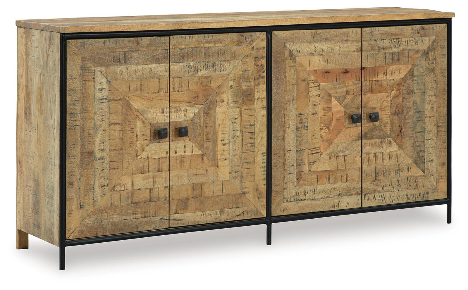Camney Accent Cabinet - Light Brown (1)