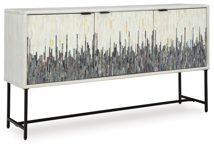 Freyton Accent Cabinet - White (1)
