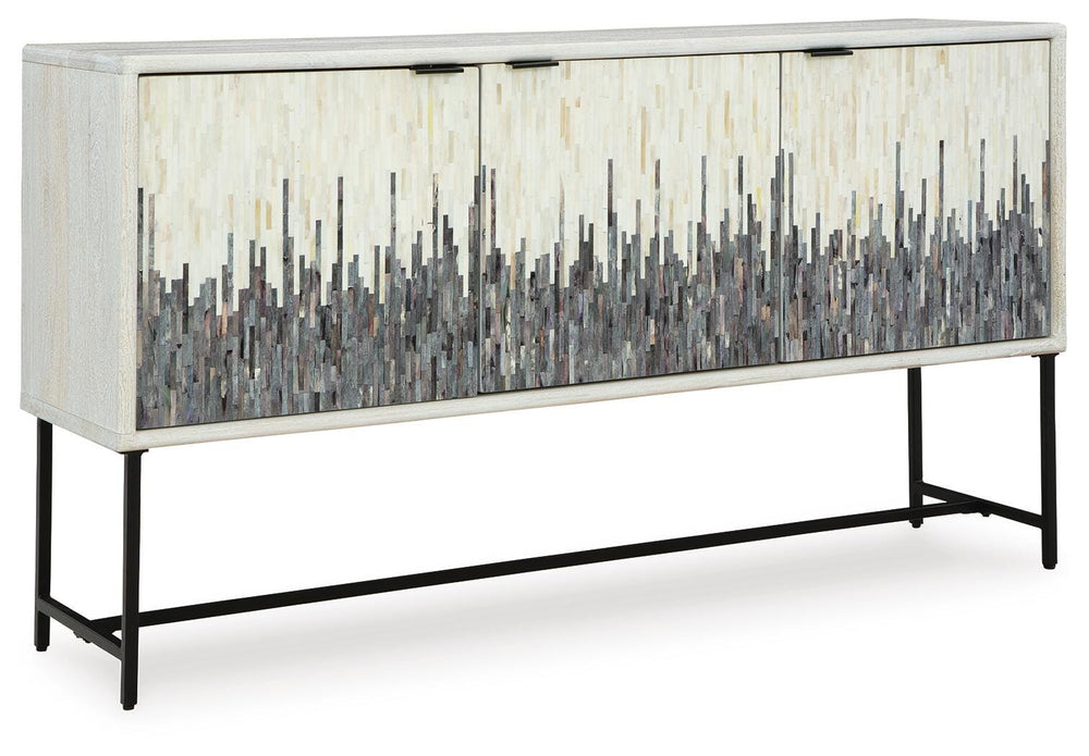 Freyton Accent Cabinet - White (1)
