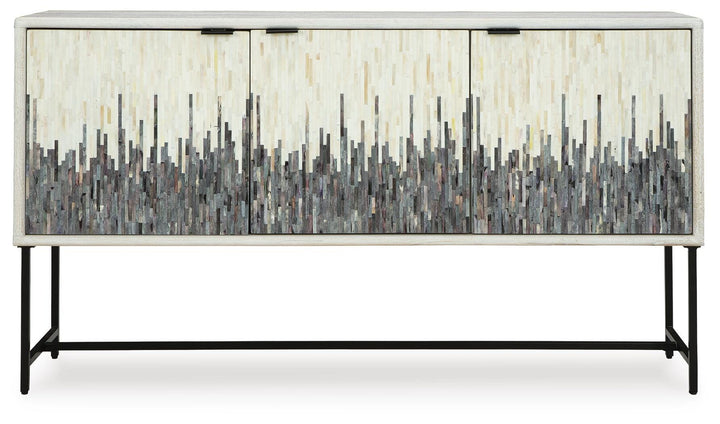 Freyton Accent Cabinet - White (4)