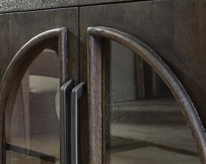 Dreley Accent Cabinet - Dark Brown (7)