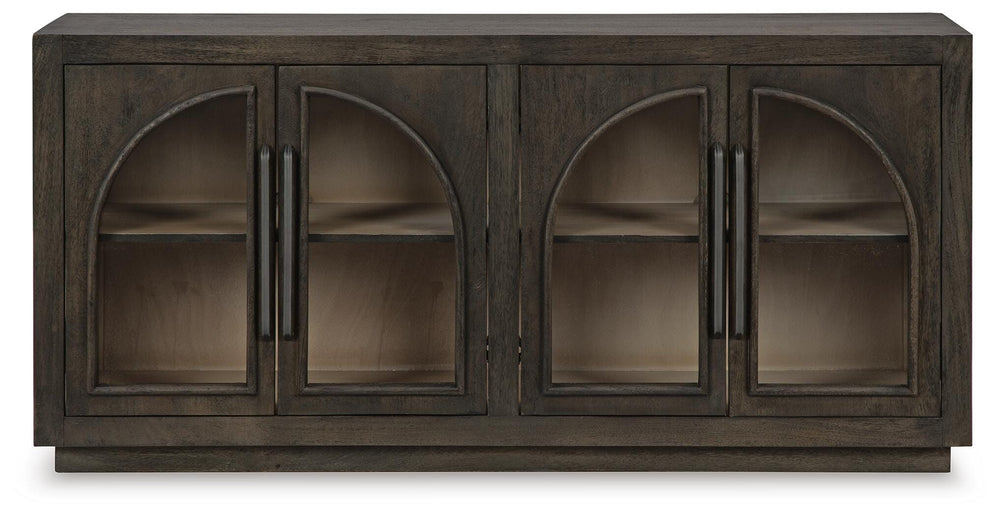 Dreley Accent Cabinet - Dark Brown (4)
