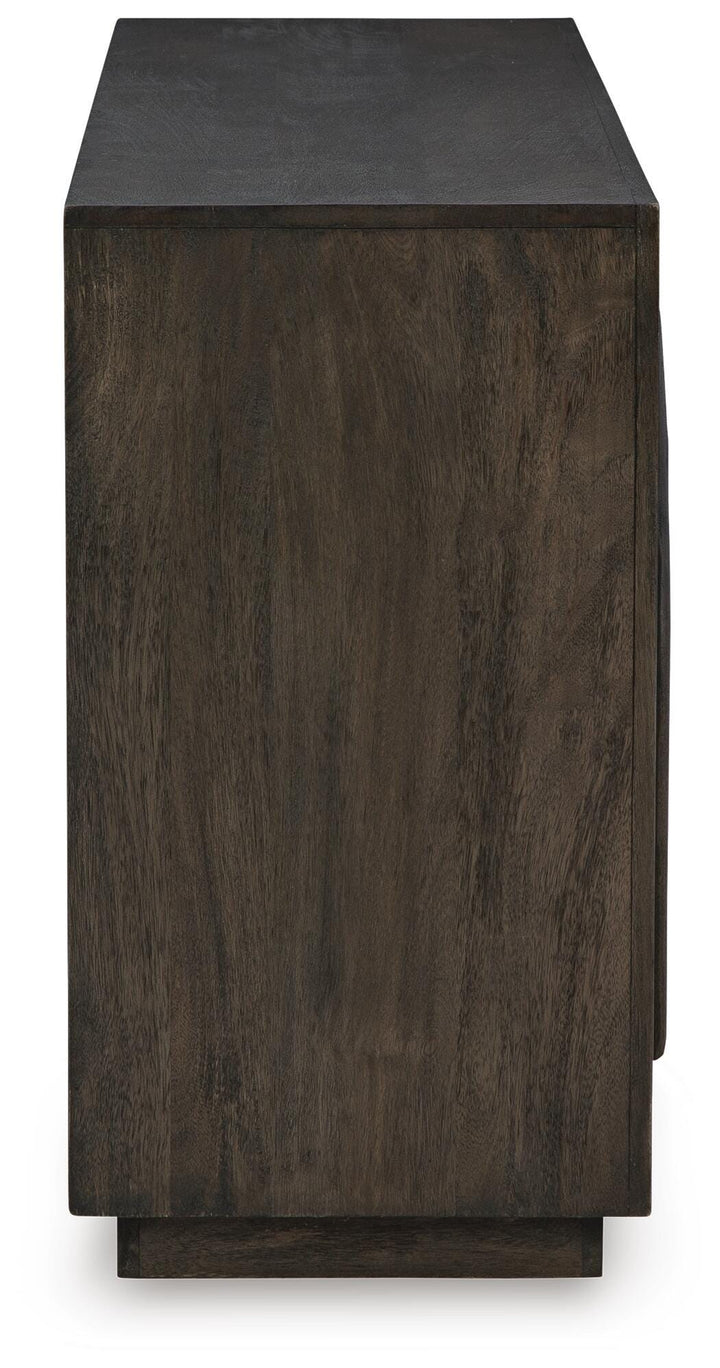 Dreley Accent Cabinet - Dark Brown (5)