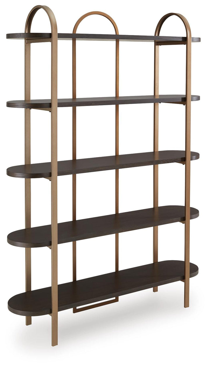Brentmour Bookcase - Dark Brown (1)
