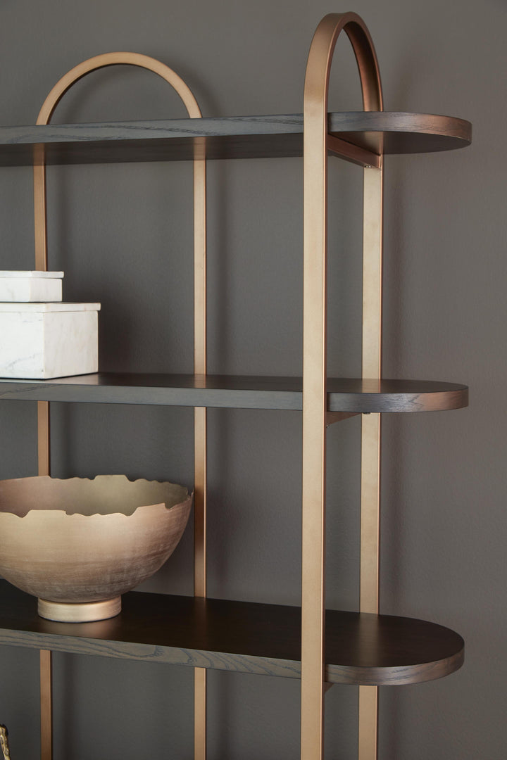 Brentmour Bookcase - Dark Brown (4)