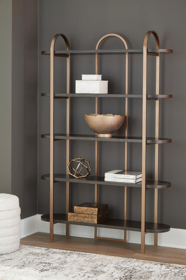 Brentmour Bookcase - Dark Brown (2)