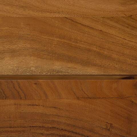 Fayemour Console Sofa Table - Light Brown (5)