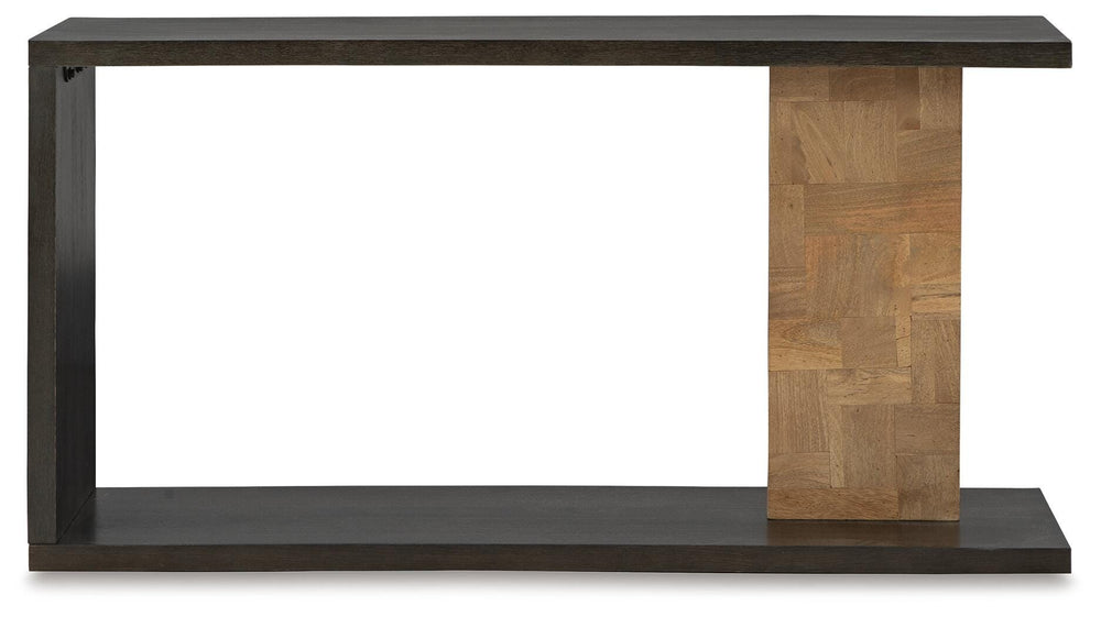Camlett Console Sofa Table - Dark Brown (3)