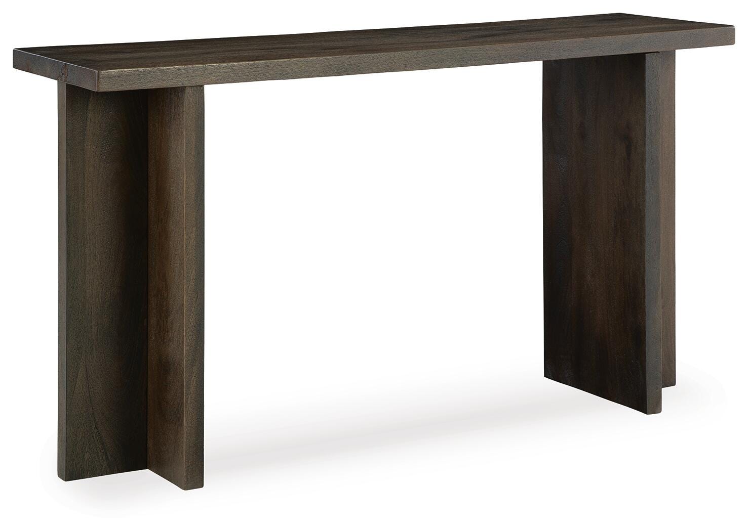 Jalenry Console Sofa Table - Dark Brown (1)