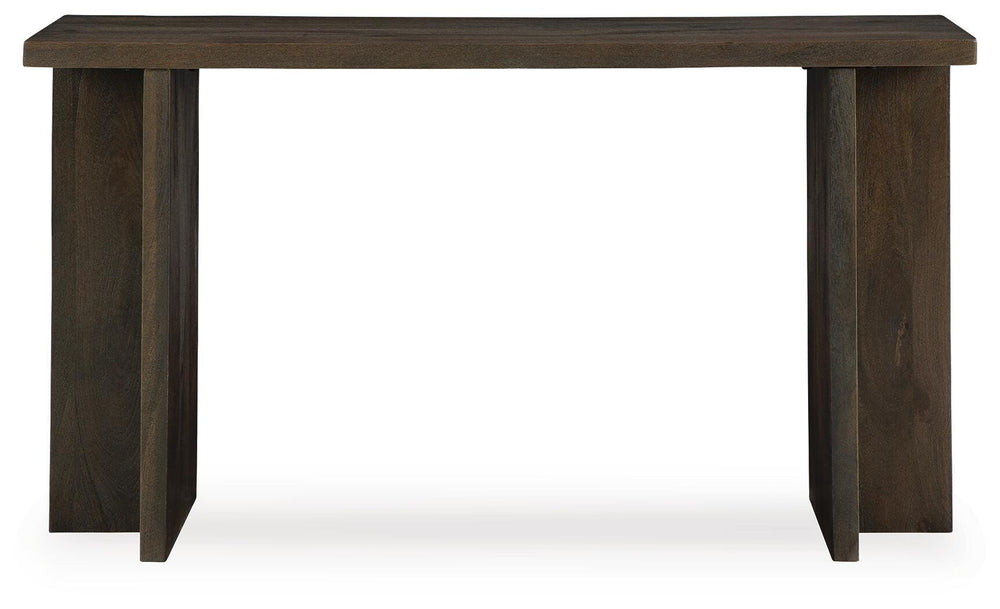 Jalenry Console Sofa Table - Dark Brown (3)