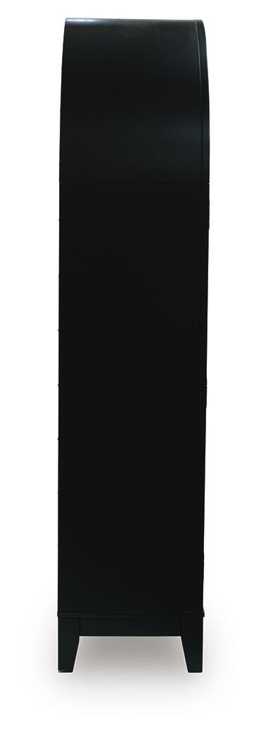 Dagandale Accent Cabinet - Black (5)