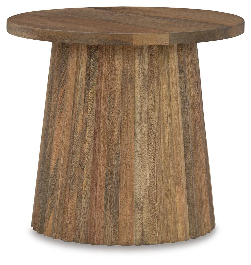 Ceilby Accent Table - Light Brown (1)