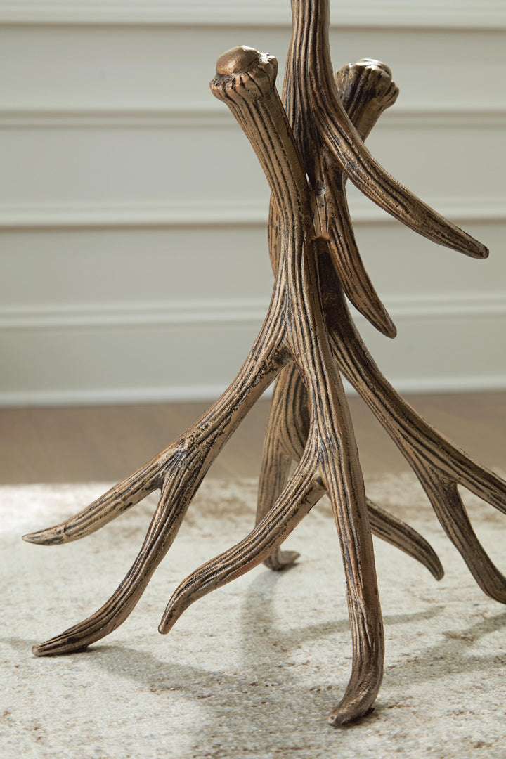 Lemkins Accent Table - Gold (6)