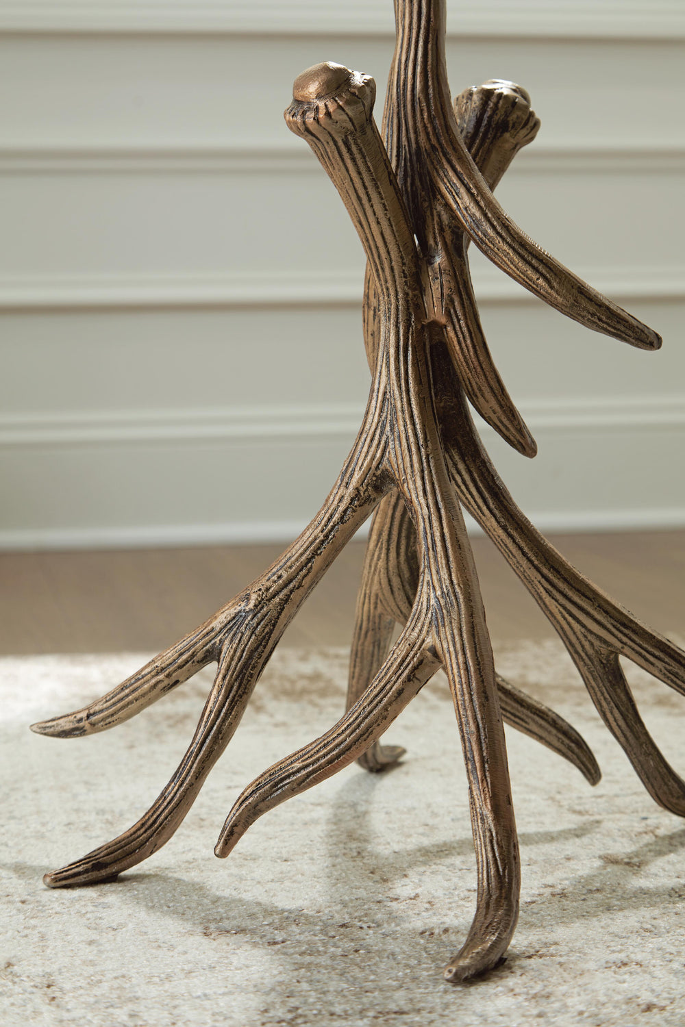Lemkins Accent Table - Gold (6)