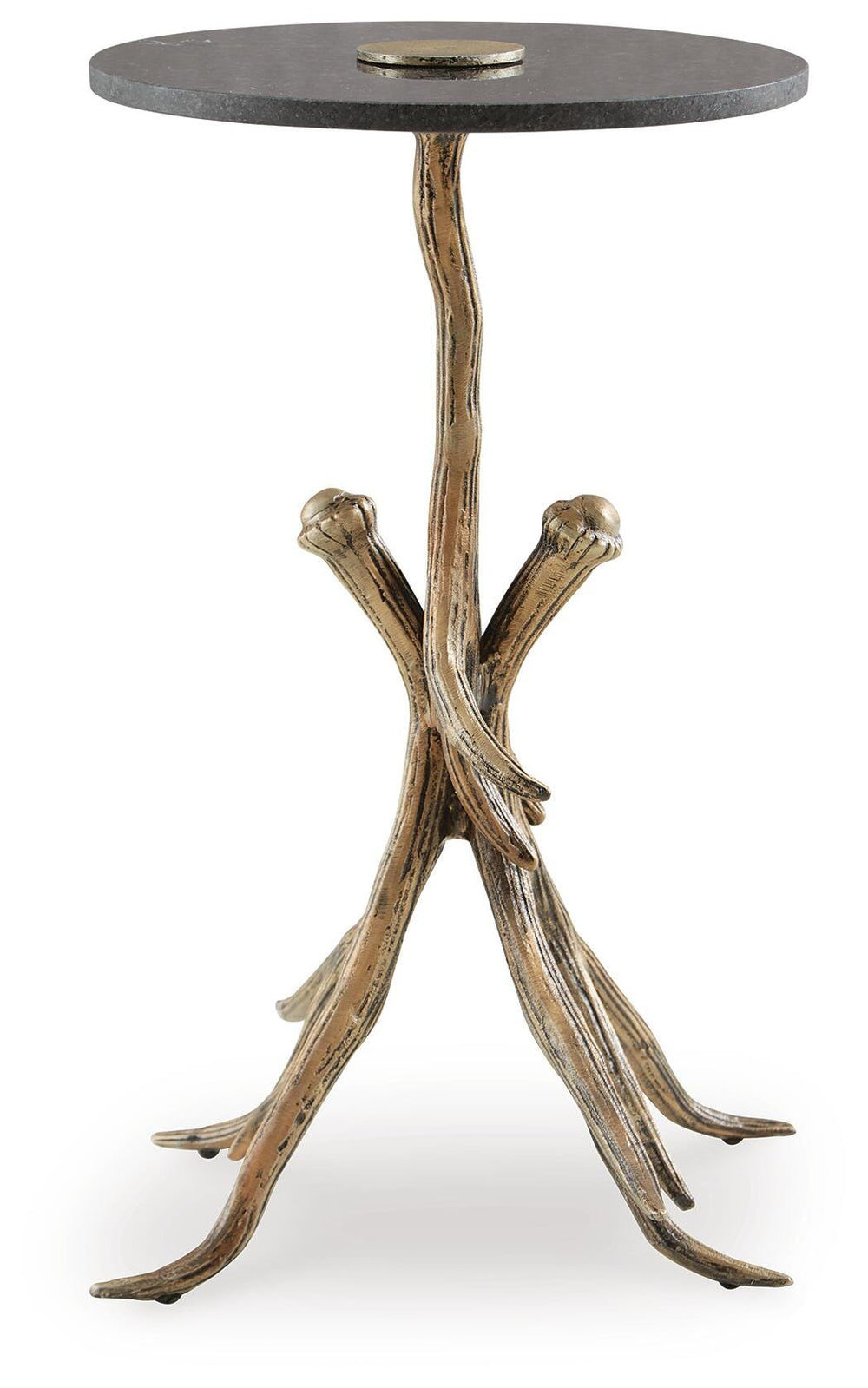 Lemkins Accent Table - Gold (3)