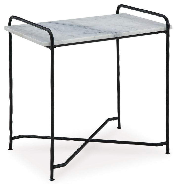 Ashber Accent Table - White (1)