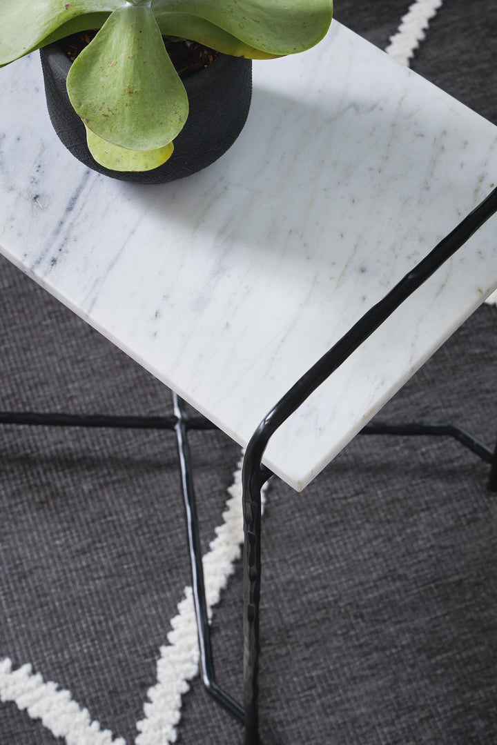Ashber Accent Table - White (5)