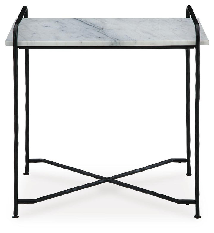 Ashber Accent Table - White (3)