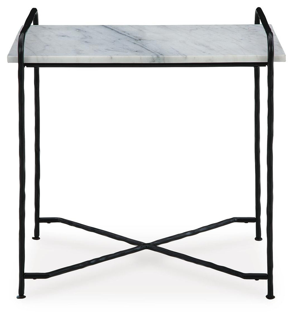 Ashber Accent Table - White (3)