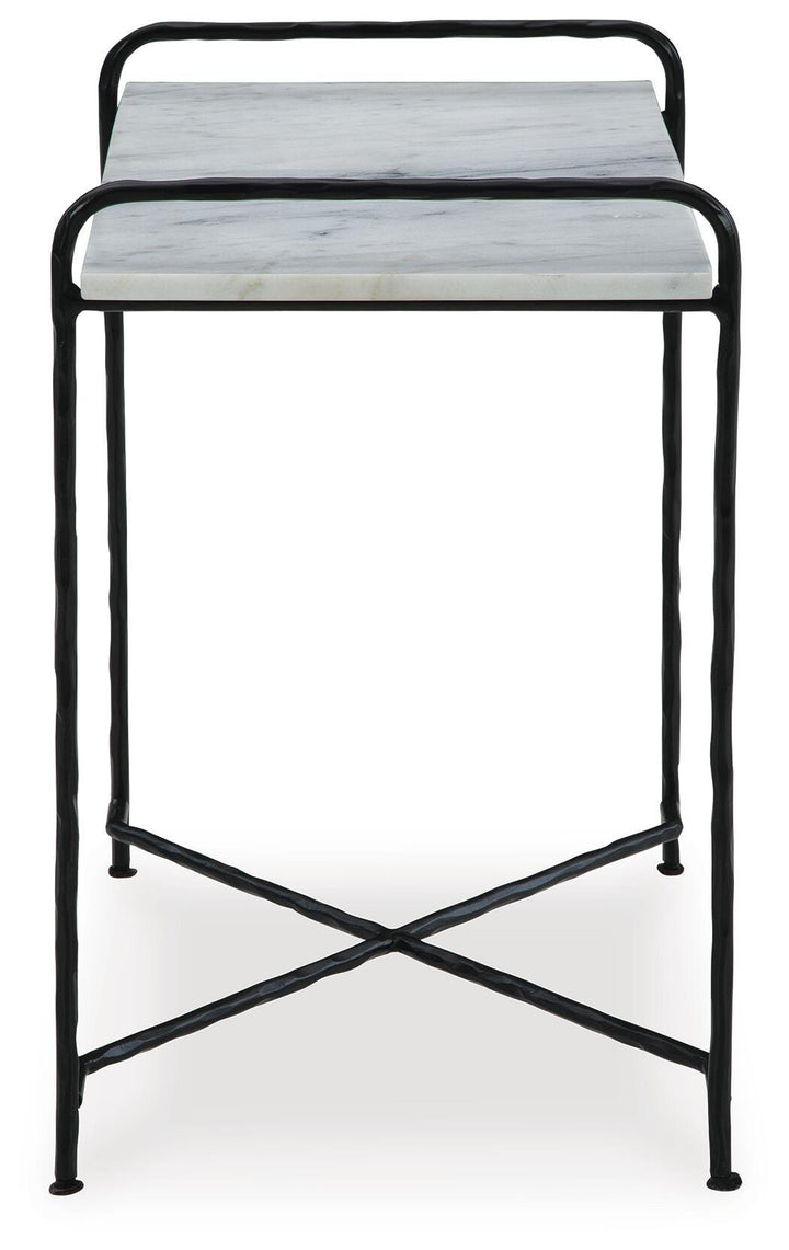 Ashber Accent Table - White (4)