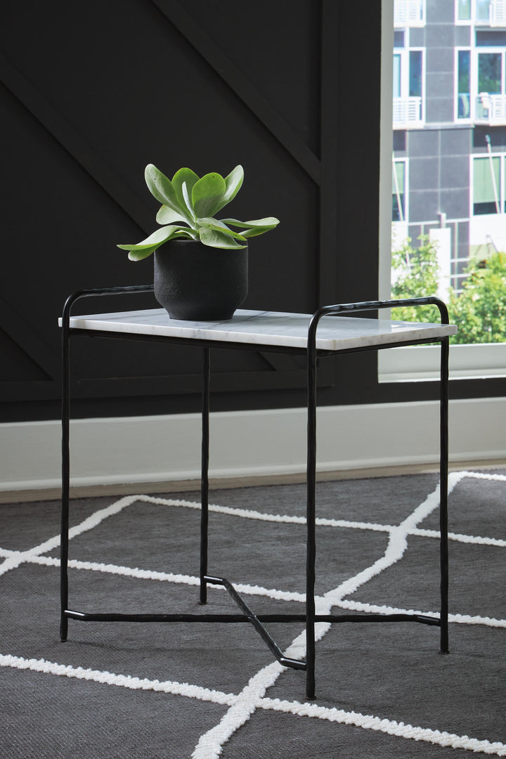 Ashber Accent Table - White (2)