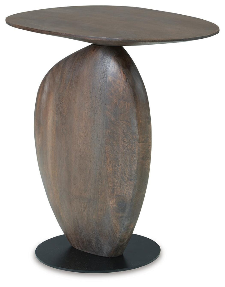 Cormmet Accent Table - Dark Brown (1)