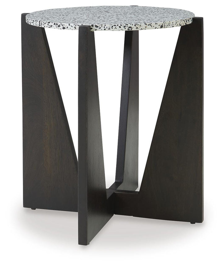 Tellrich Accent Table - Black (1)