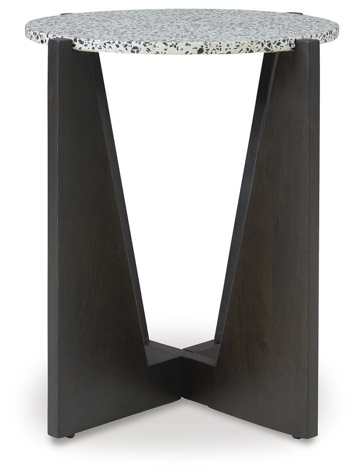 Tellrich Accent Table - Black (3)