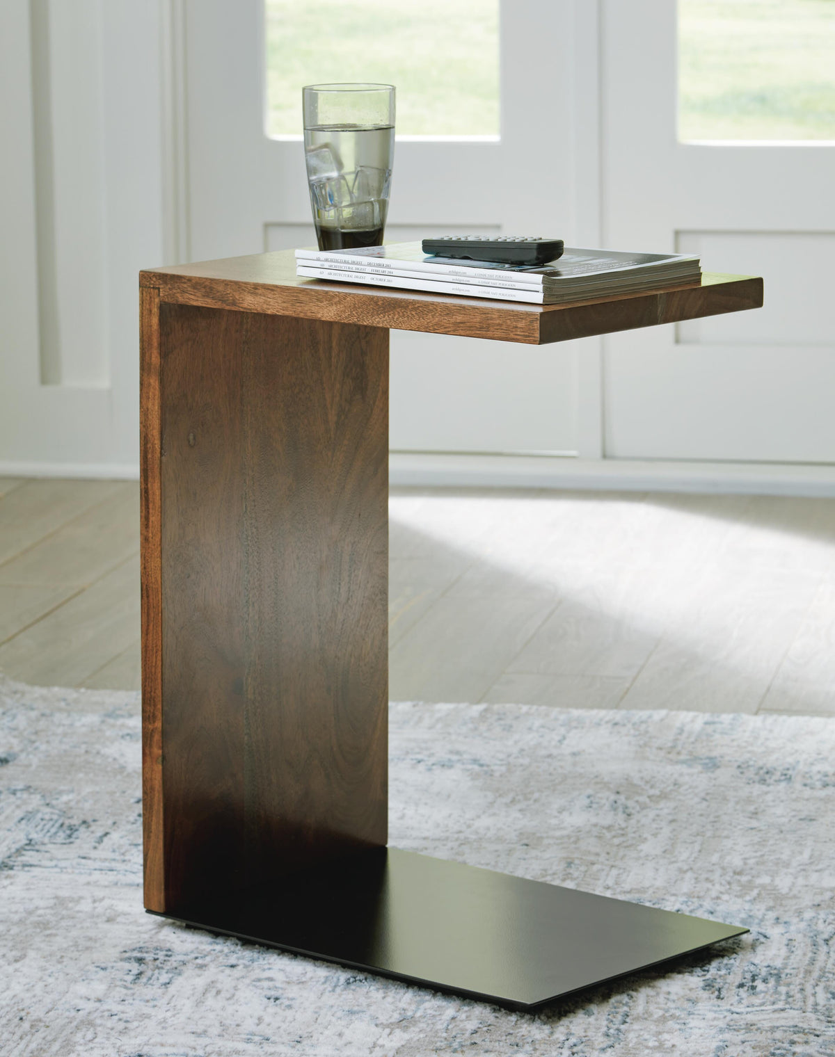 Wimshaw Accent Table - Dark Brown (2)