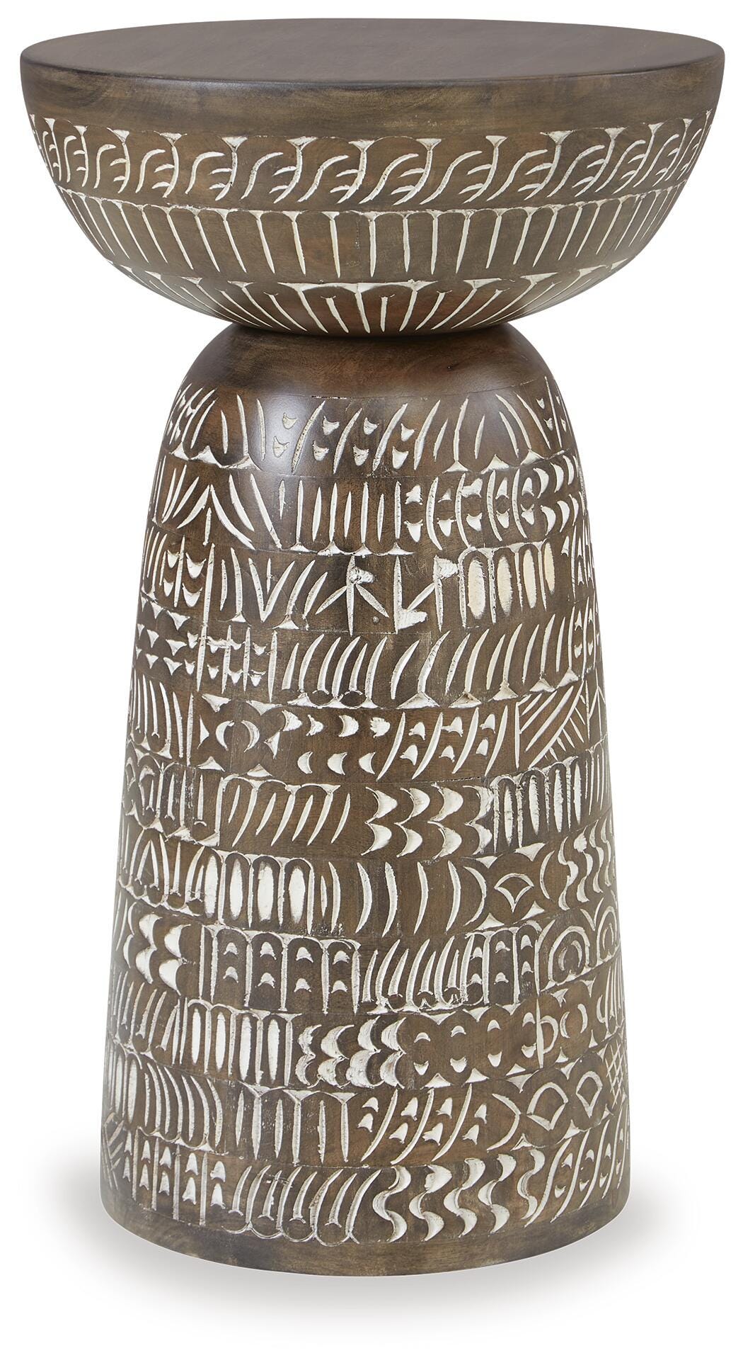 Hadcher Accent Table - Light Brown (1)
