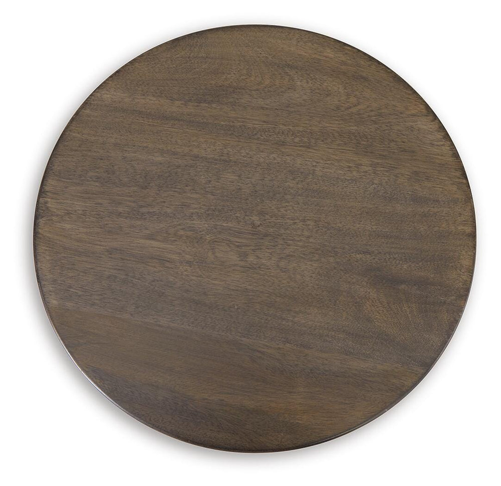 Hadcher Accent Table - Light Brown (3)
