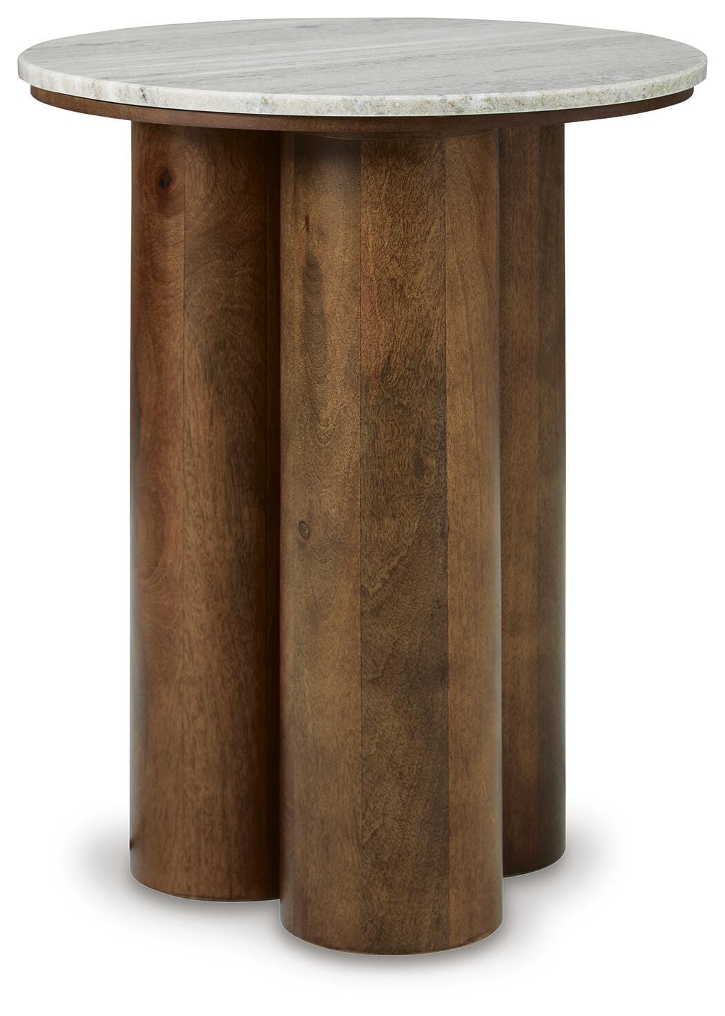 Henfield Accent Table - Dark Brown (1)