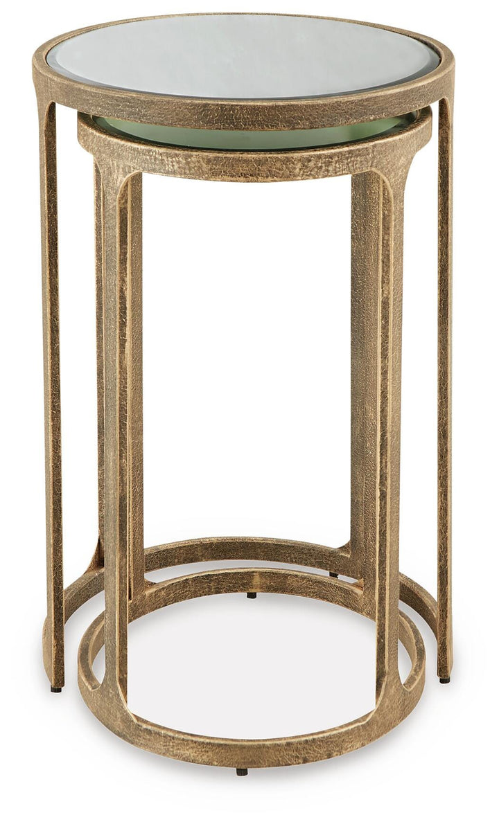 Irmaleigh Accent Table (Set of 2) - Gold (5)