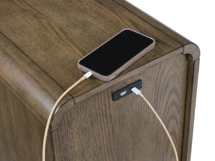 Jensworth Accent Table - Dark Brown (8)