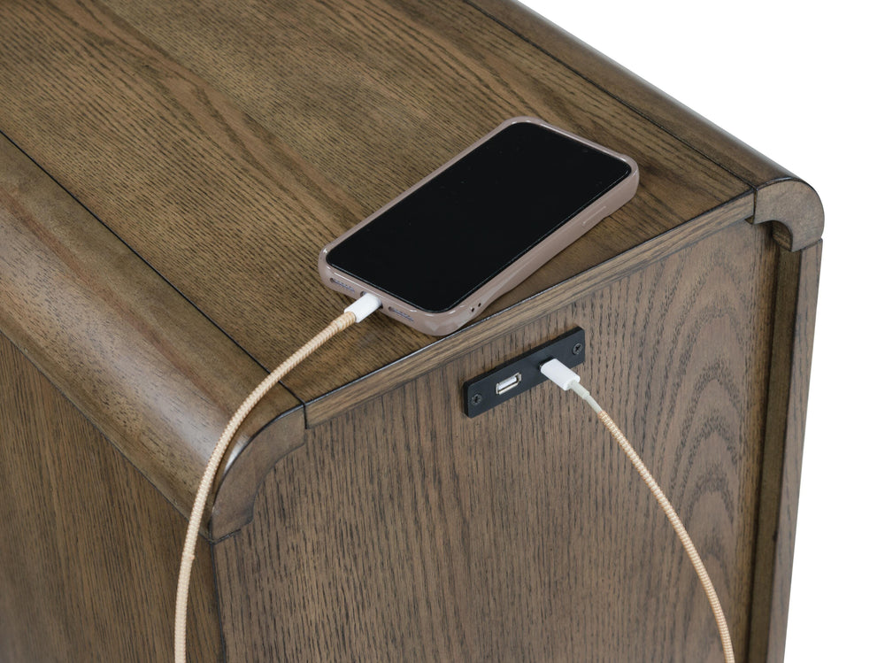 Jensworth Accent Table - Dark Brown (8)