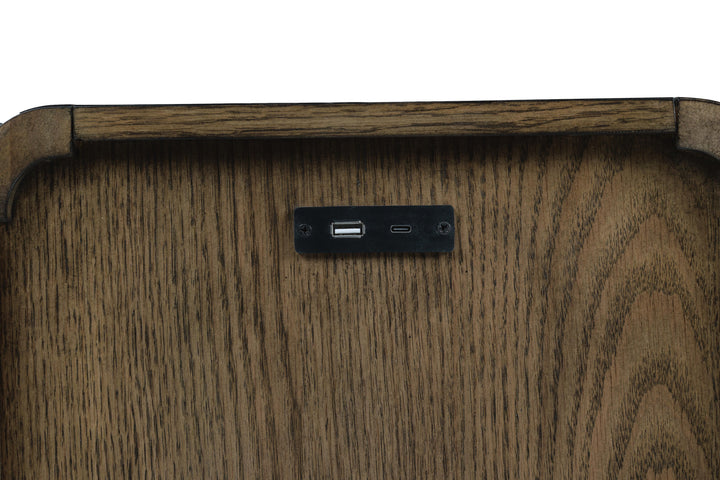 Jensworth Accent Table - Dark Brown (9)