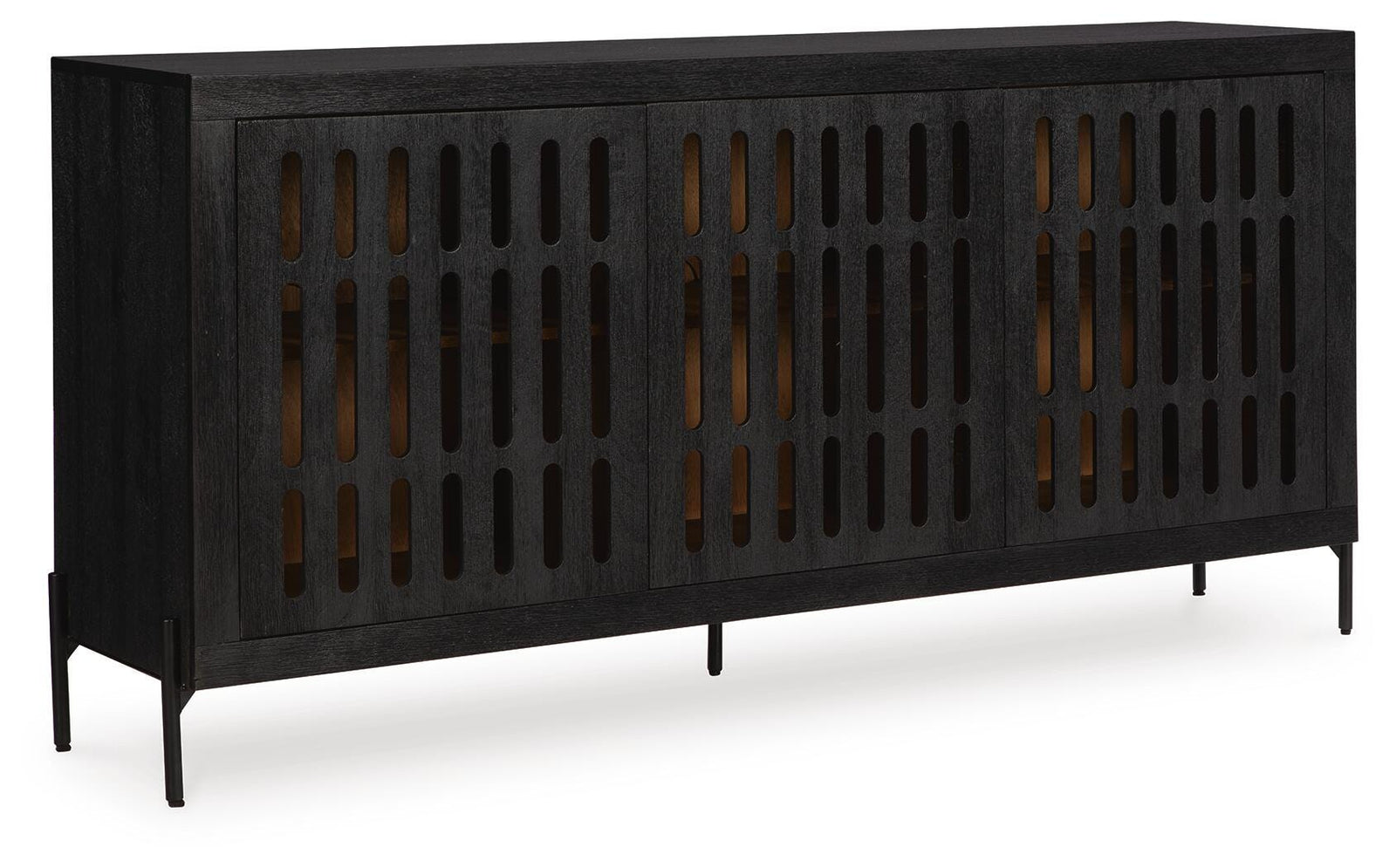 Vallisburg Accent Cabinet - Black (1)