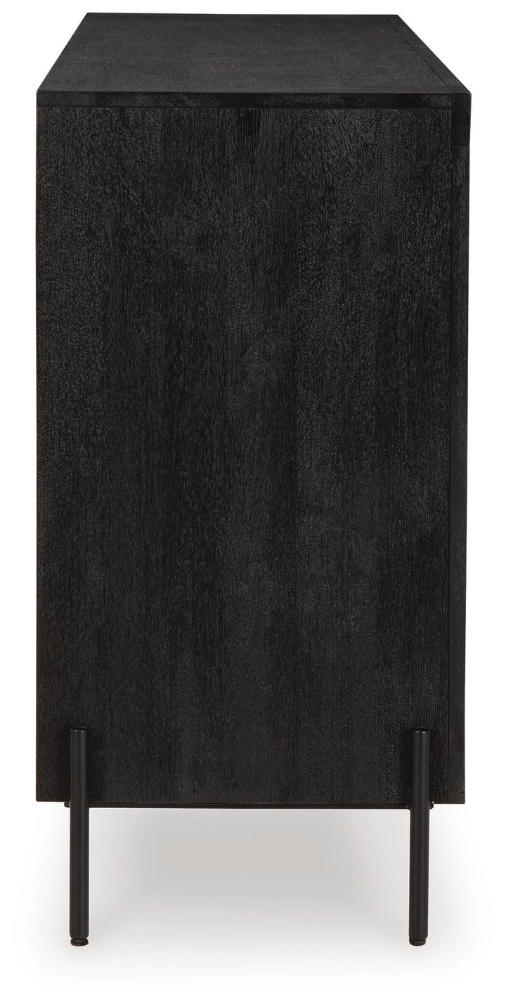 Vallisburg Accent Cabinet - Black (5)