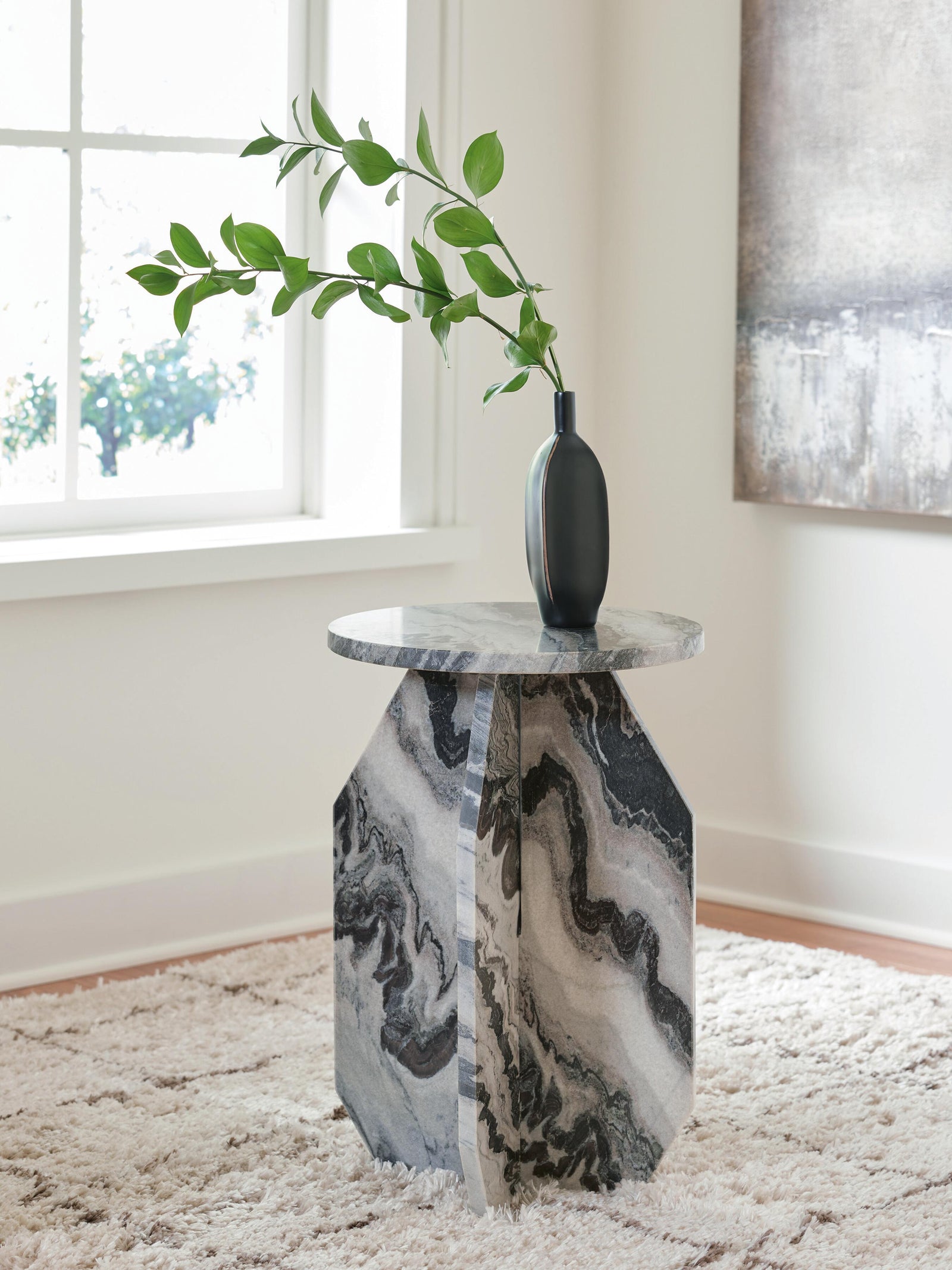 Wrenlane Accent Table - Black (2)