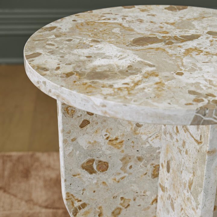 Treygan Accent Table - Beige (4)