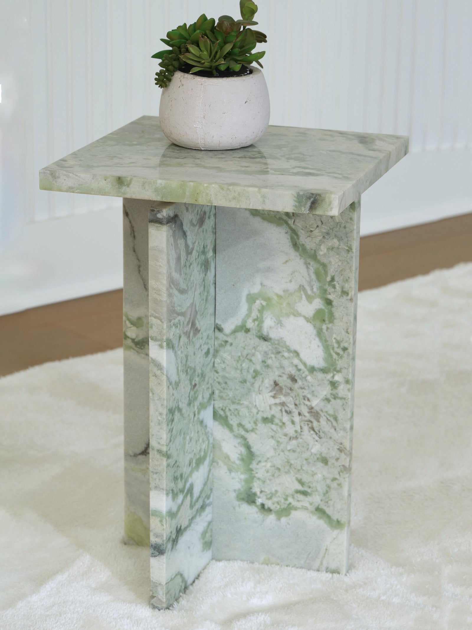 Deaconwell Accent Table - Green (2)