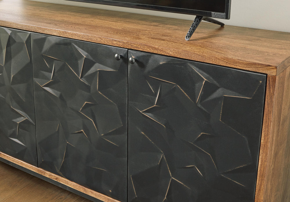 Dorannby Accent Cabinet - Black (8)