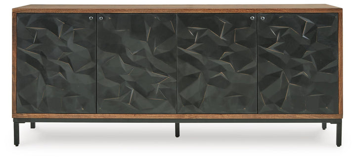 Dorannby Accent Cabinet - Black (4)